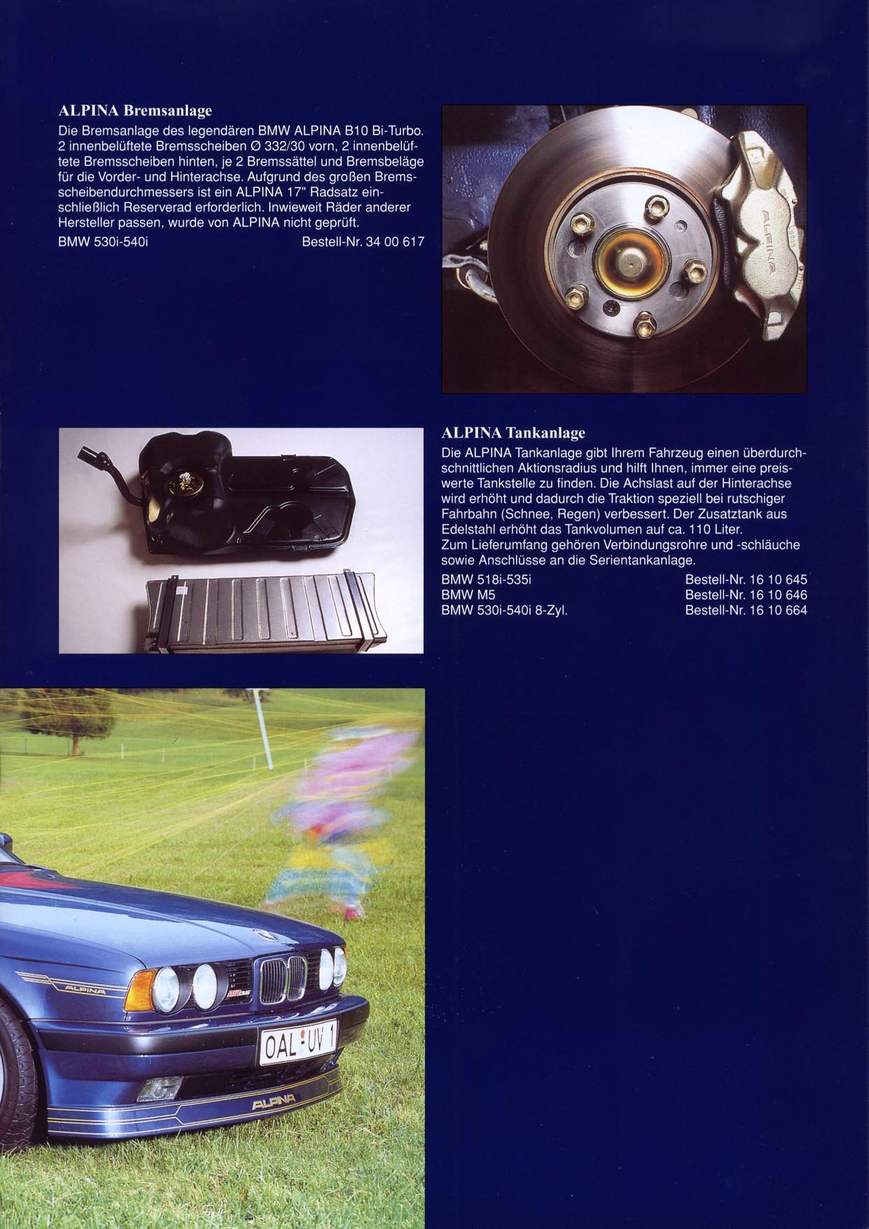 ALPINA BMW E34 — imagen 8 del catálogo oficial