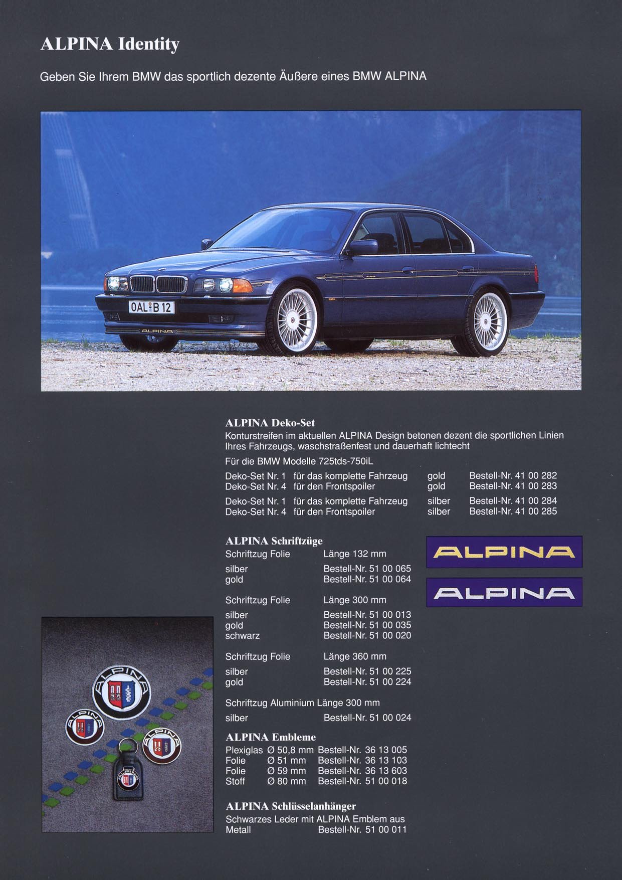 ALPINA BMW E38 — imagen 7 del catálogo oficial
